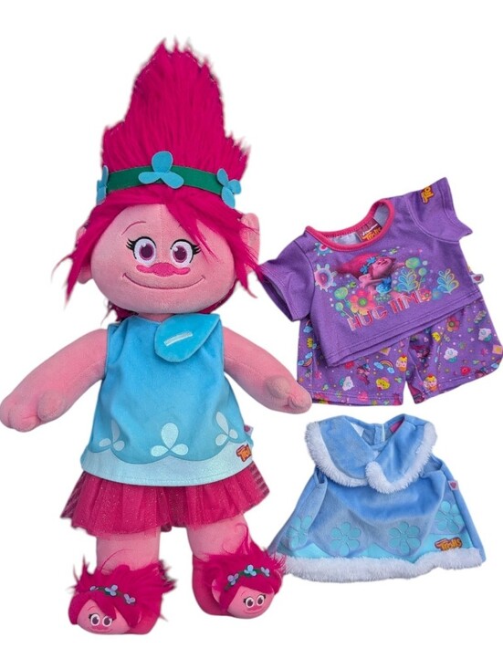 Build-A-Bear Other - Build-a-Bear Poppy Troll Doll With Multiple Outfits And Accessories